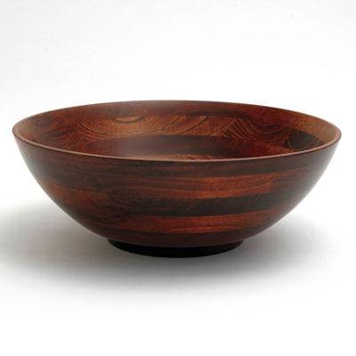 Cherry Finish Large Bowl 13