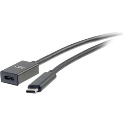 1ft USB C M F  Extension 5G 3A