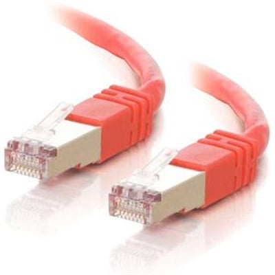 100FT CAT5E MOLDED STP RED
