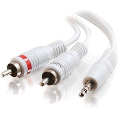 100' 3.5mm M/2 Rca Male  Fd