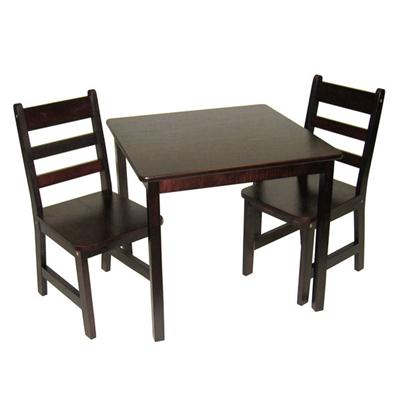 Child's Table Chair Set Esprso