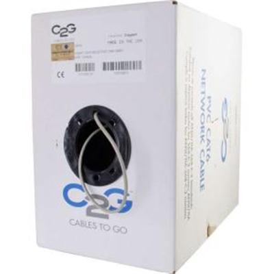 1000FT CAT6 SOLID PVC GRAY
