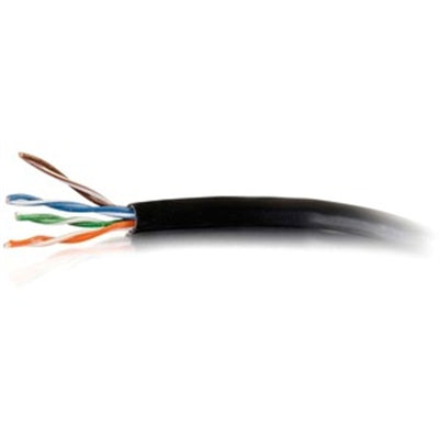 1000ft CAT5E SOLID CBL BLACK