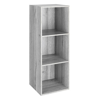 3 Section Cube Organizer Gray