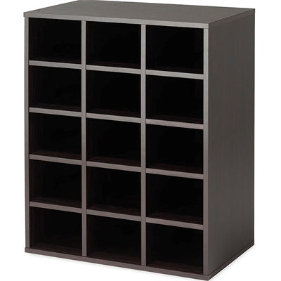 15 Section Organizer Espresso