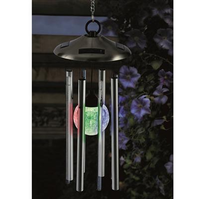Wind Chime with Solar Light