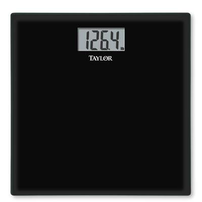 Glass Digital Scale Blk