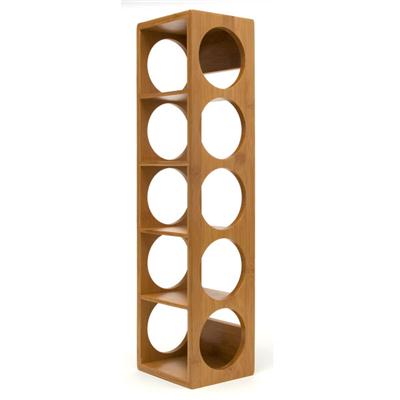 Bamboo 5 Bottle Wine Rack