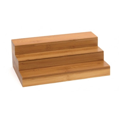 Bamboo Expdbl Step Shelf
