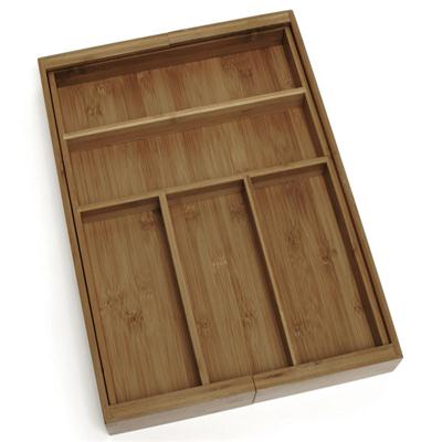Bamboo Exp Flatware Organizer