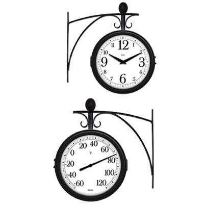 Outdoor Clock/Thermometer