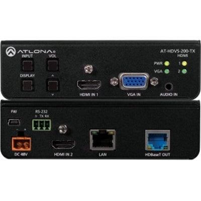 Three Inpt Swtch HDMI VGA Ethr