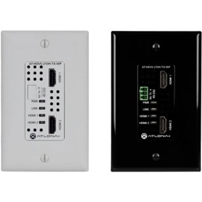 4K UHD TwoInput Wallplate Swit