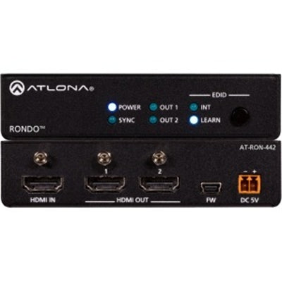 4K HDR TwoOutput HDMI Dist Amp