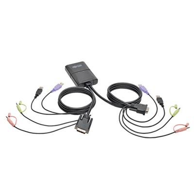 2Port USB DVI KVM Cbl