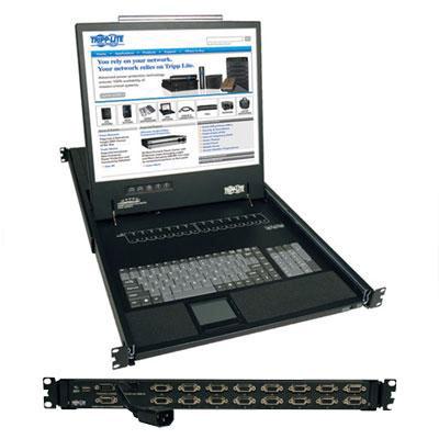 16 Port VGA KVM Console w/ 19