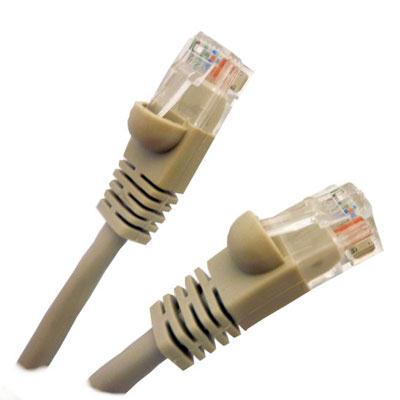 50' Cat5E Cable Gray