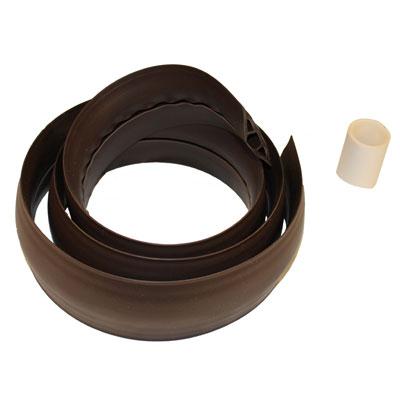 WM OvrFlrCord Prtctr 50ft Brwn