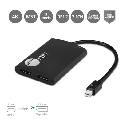 MDP 1.2 to DP MST Splitter