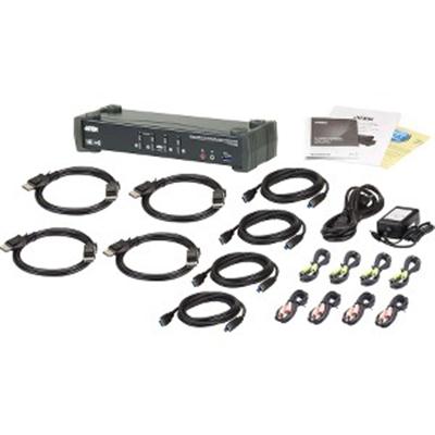 4PortDisplayPort KVMP Switch