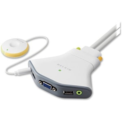 Flip 2 Port KVM Remote USB