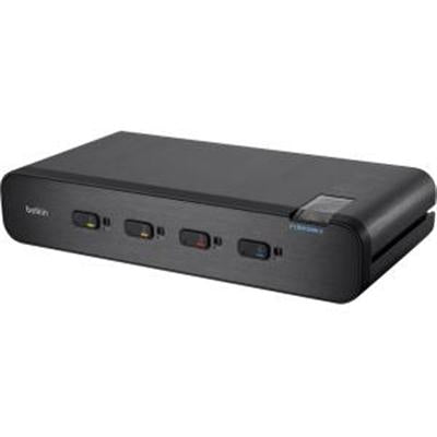 Secure 4P DP DH KVM Audio