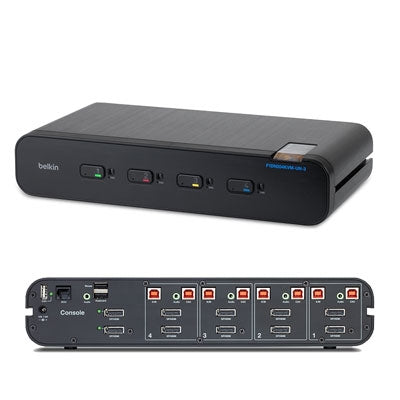 KVM 4-Port Dual Head FD Only