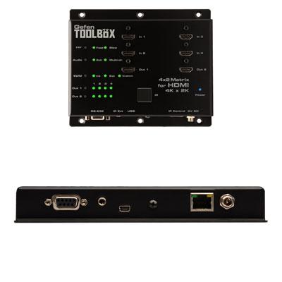 4x2 Matrix for HDMI Black