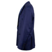 Cahmere Blend Double Breasted Tuxedo Suit - Blue