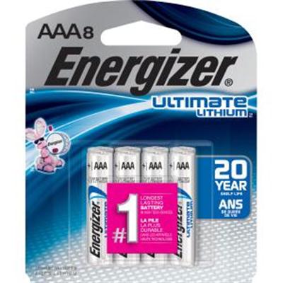 Energizer Ultimate LI AAA 8 Pk