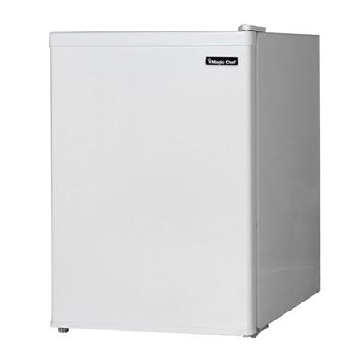 2.4 Compact Fridg wFreezer Wht