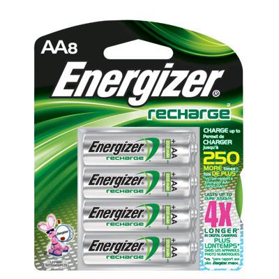 Rechargeable AA 8pk