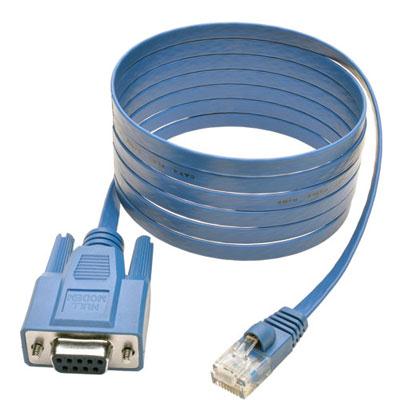 RJ45 DB9F Srl Cbl 6'