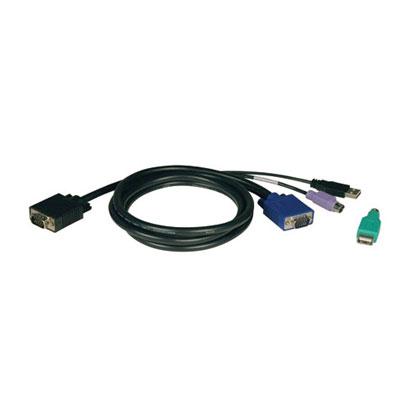10' PS2 USB KVM Cable Kit