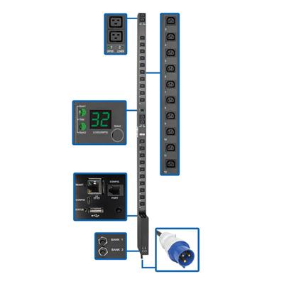 PDU Switched 230V 7.4kW 32A