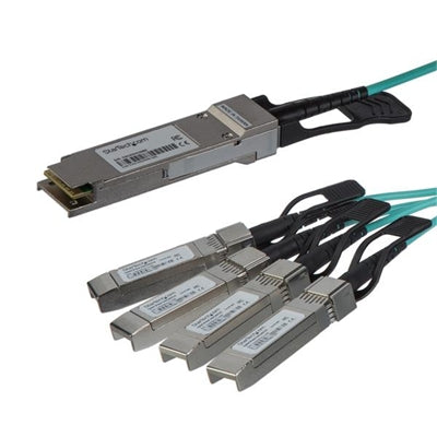 15m QSFP+ Breakout Cable
