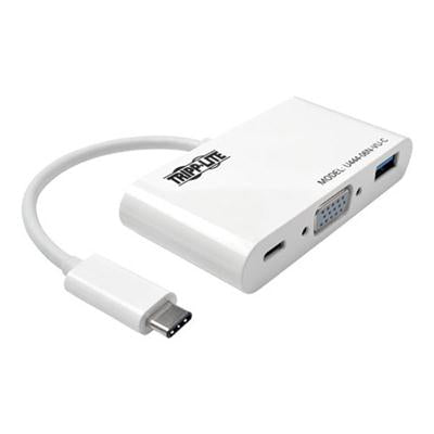 USB C to VGA DP Adptr w Chrgin