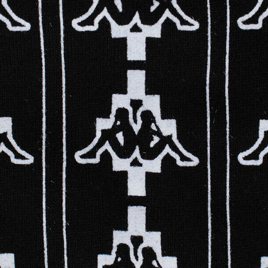 Kappa All Over Crew Neck Sweater - Black / White