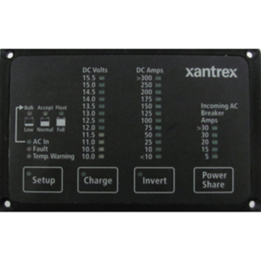 Xantrex Heart Fdm-12-25 Remote Panel, Battery Status & Freedom Inverter/charger Remote Control