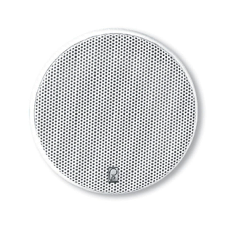 Poly-planar 5.25 Platinum Round Marine Speaker - (pair) White