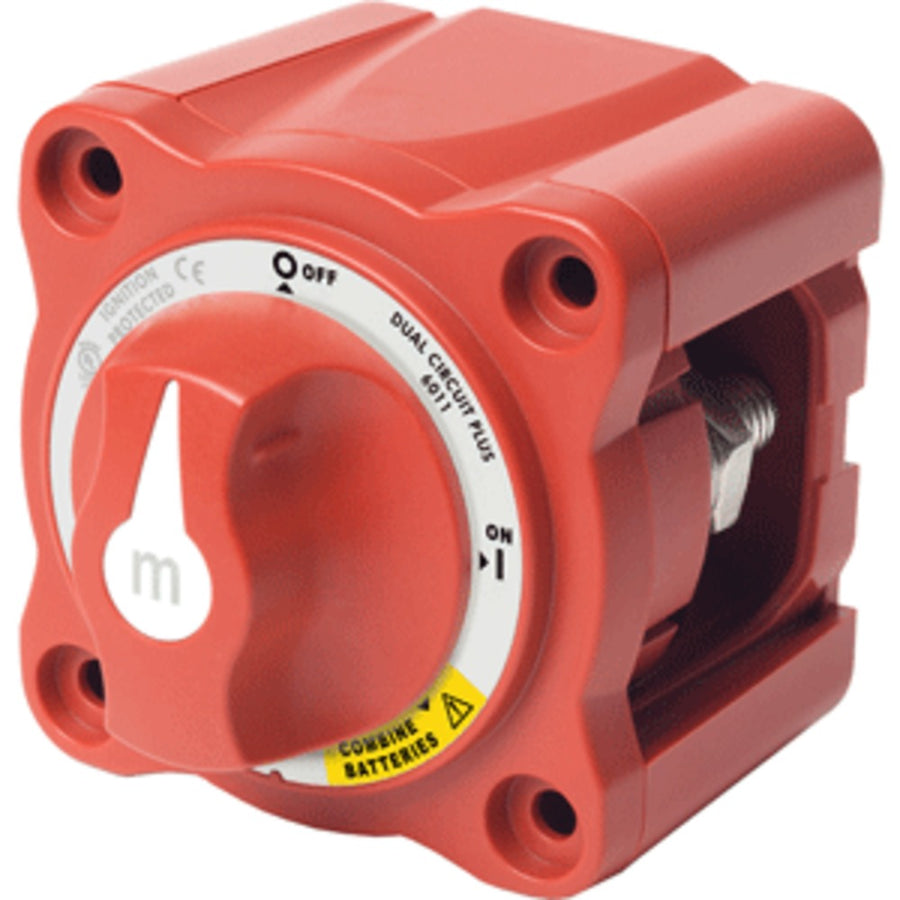 Blue Sea 6011 M-series (mini) Battery Switch Dual Circuit Plus