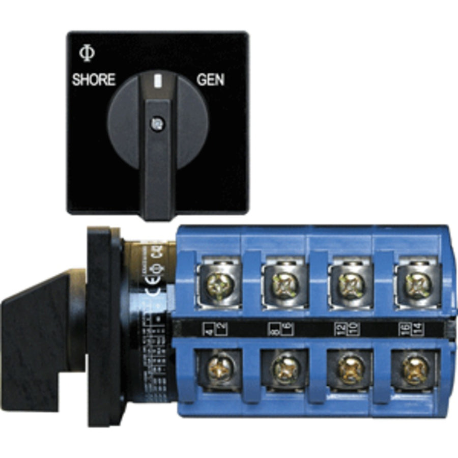 Blue Sea 6337 Switch, Ac 120v Ac 30a  Off+2 Position