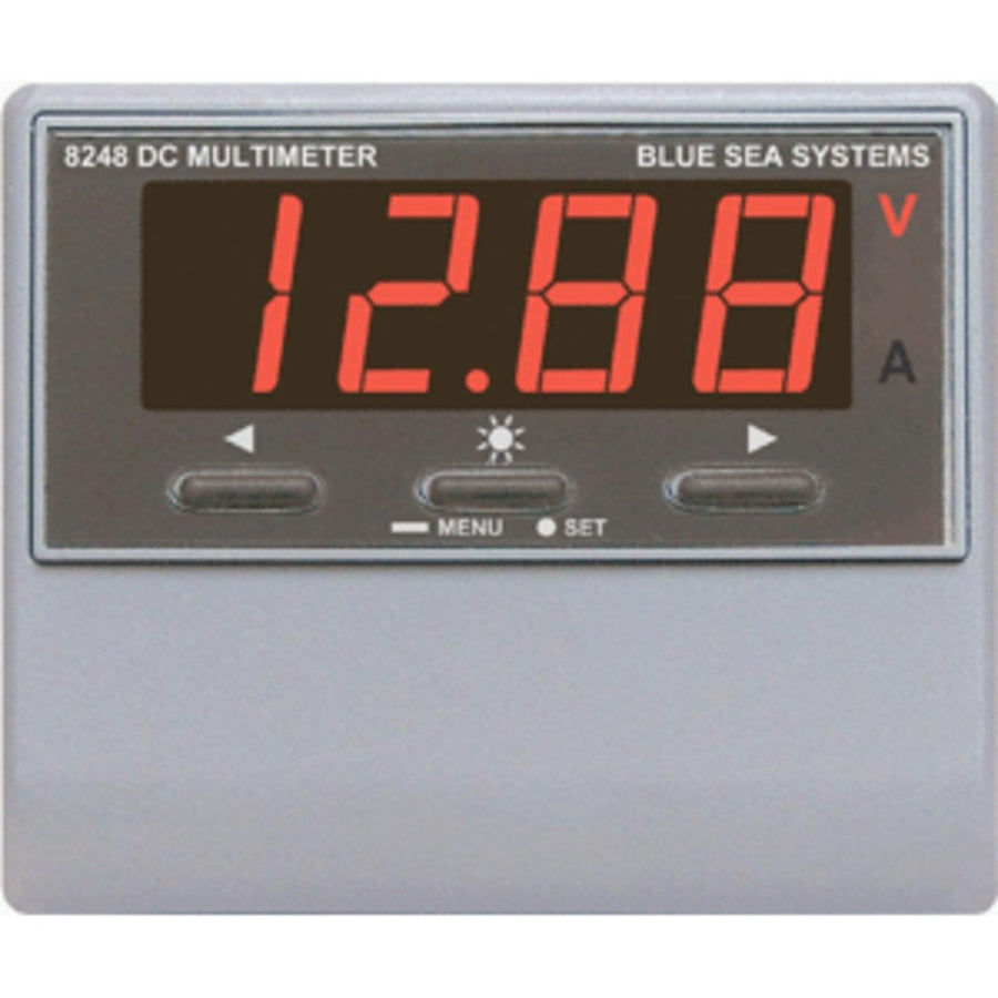 Blue Sea 8251 Dc Digital Voltmeter W/alarm