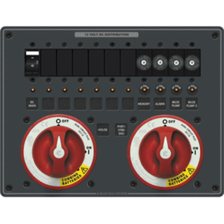 Blue Sea 8693 E-series Dual Circuit Plus 2 5511e