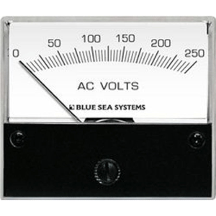 Blue Sea 9354 Ac Analog Voltmeter 0-250 Volts Ac