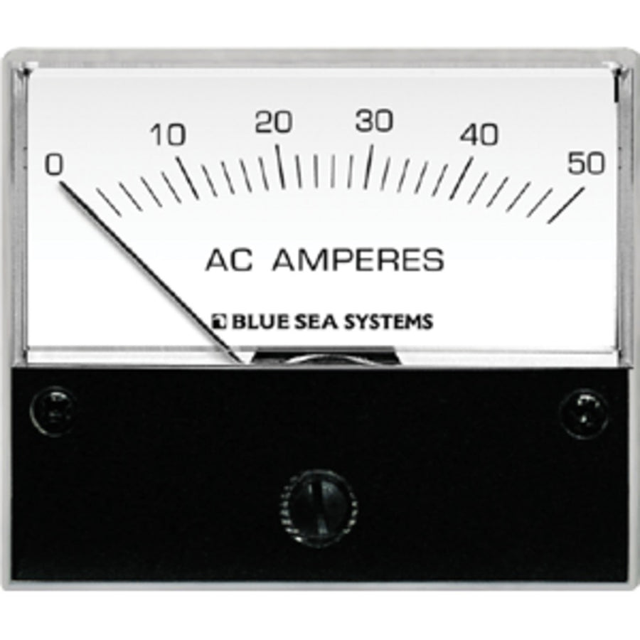 Blue Sea 9630 Ac Analog Ammeter  0-50 Amperes Ac