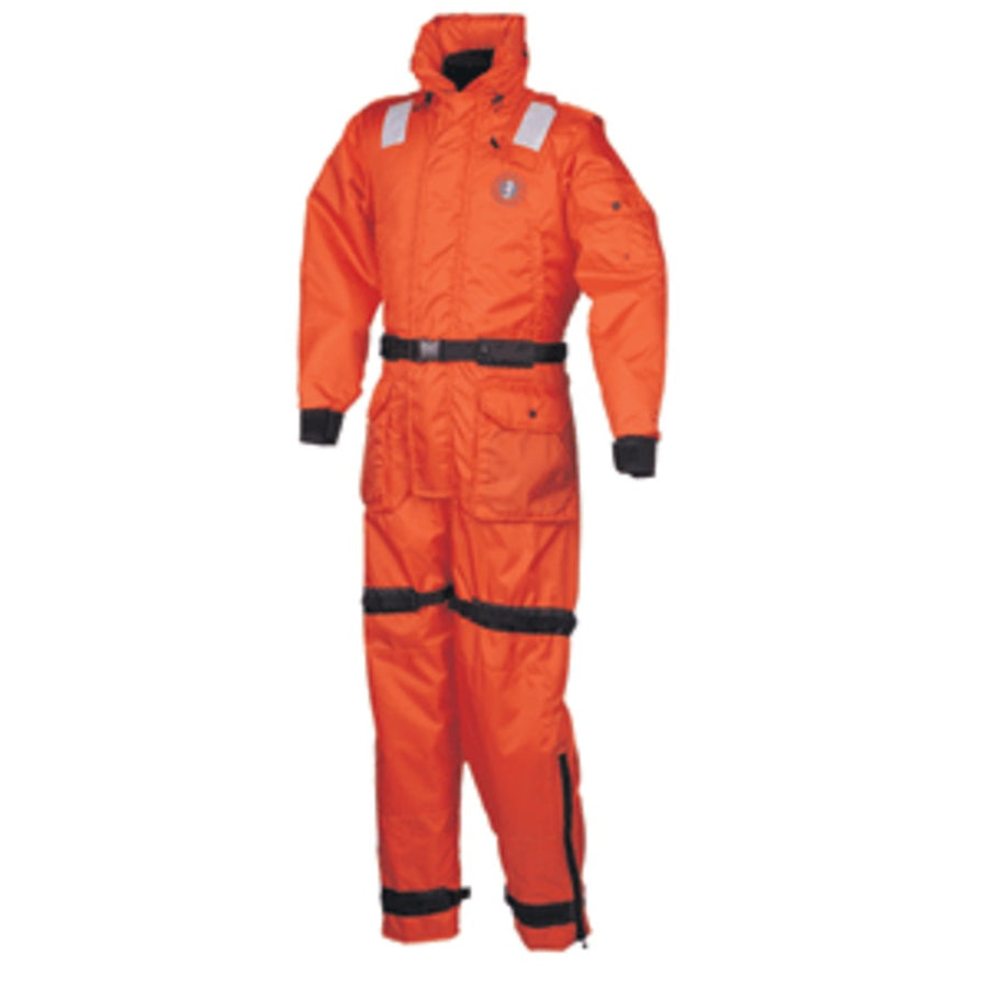 Mustang Deluxe Anti-exposure Coverall & Worksuit - Med - Orange