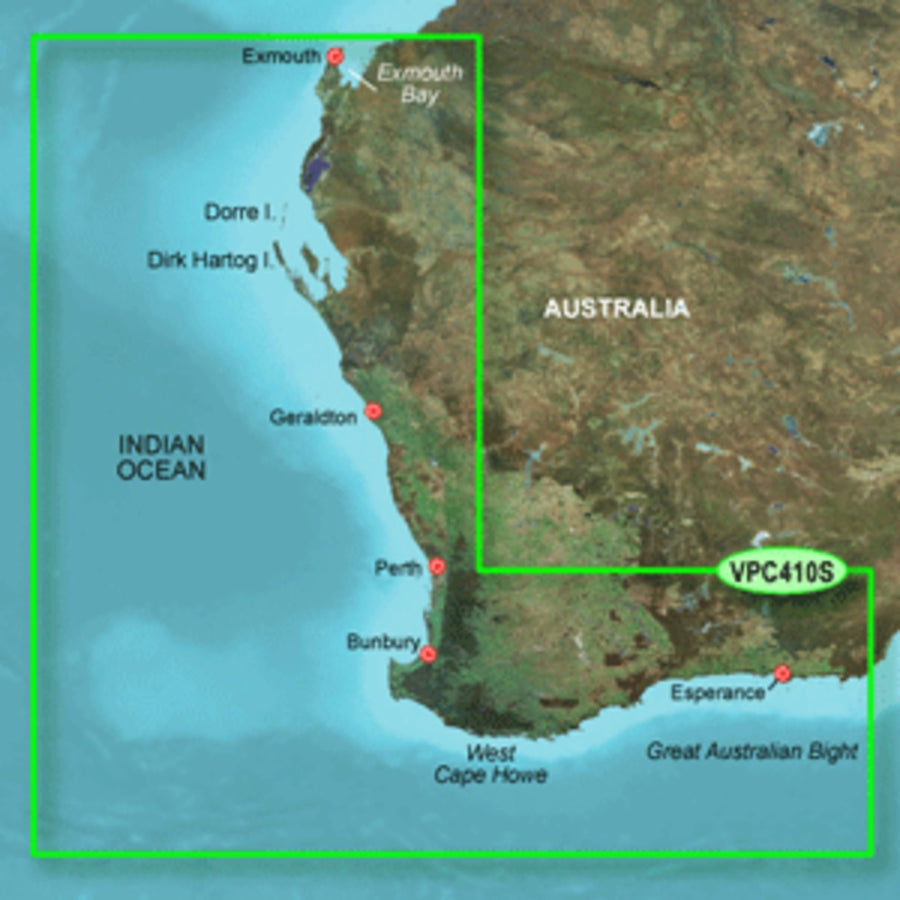 Garmin Bluechart® G2 Vision® Hd - Vpc410s - Esperance - Exmouth Bay - Microsd™/sd™