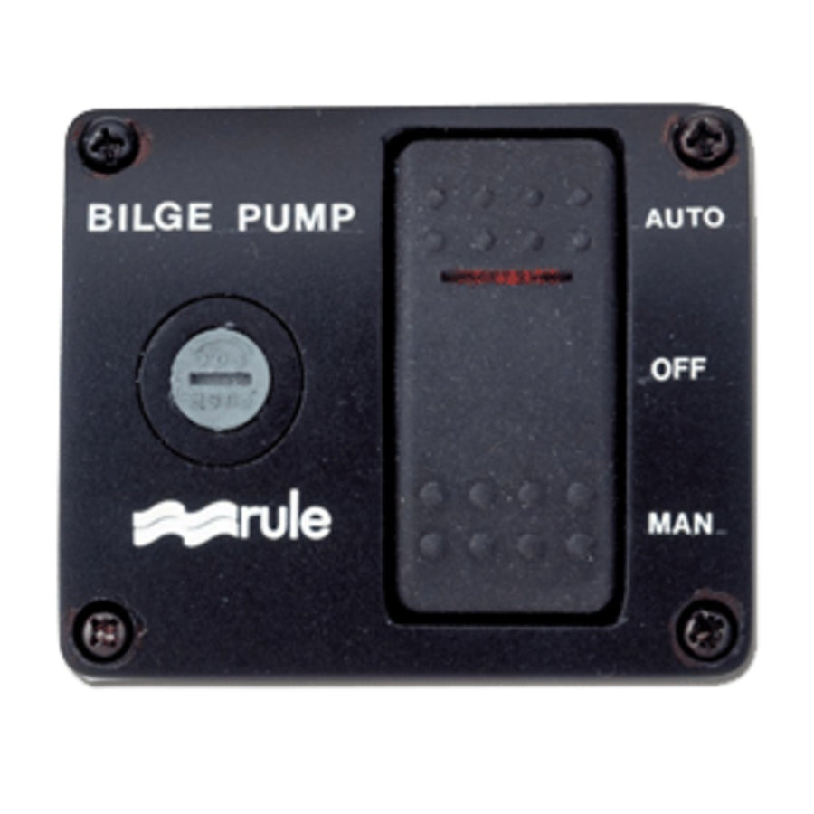 Rule Deluxe 3-way Lighted Rocker Panel Switch