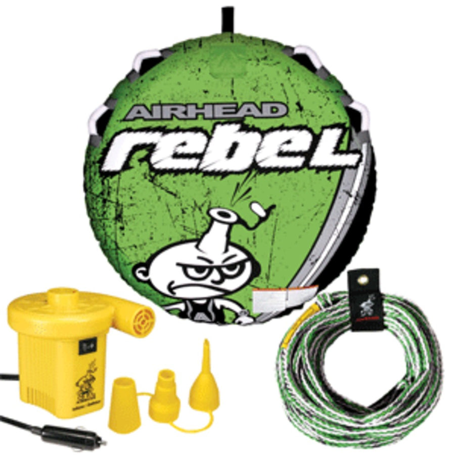 Airhead Rebel Kit W/deck Tube, Pump & Tube Rope